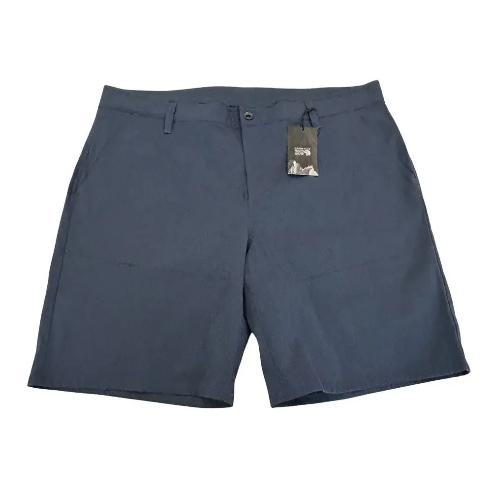 Mountain Hardwear Mens AP Shorts Size 40 Blue Hiking MTB Cycling Performance